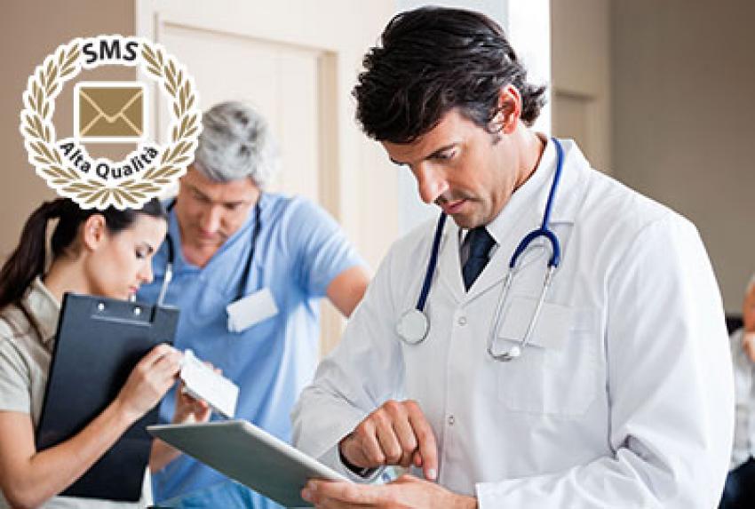 Accesso alla cartella clinica, prenotazione delle visite e ricezione info via SMS.
